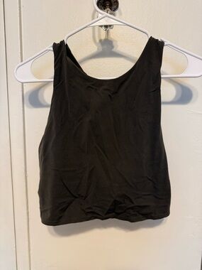 Athleta Sports Bra Dark Green/Gray